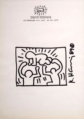 une image en noir et blanc représentant un dessin d'un homme et d'une femme