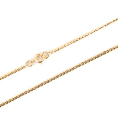 Collier en or maille en S. 50 cm. - Photo 1