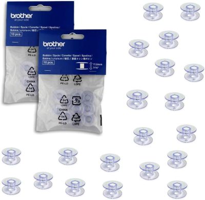 718 / Lot de 20 bobines pour machines à coudre Brother…