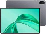 un gros plan d'une tablette sur fond vert