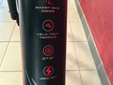 an image of a close up of a bike with a red and black sticker on it