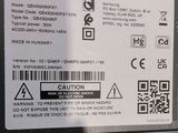 a close up of a label on the back of a cell phone