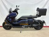 a motorcycle that is parked in a garage
