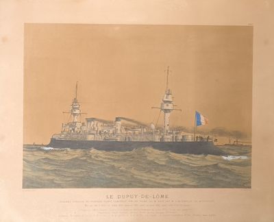 Charles LEDUC (d'après). Le Dupuy-de-dôme.