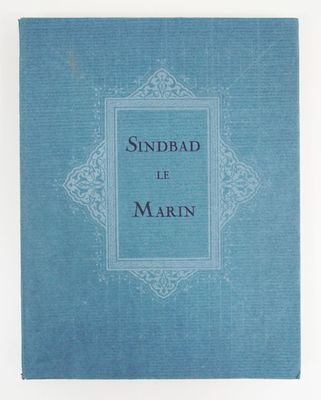 a blue book with the title sundbad le marinn on it