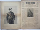 la une d'un journal avec la photo d'un homme en uniforme