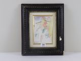 tableau représentant une femme en robe et un homme en costume