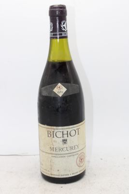 1985, BICHOT, Mercurey, Beaune Côte d'Or 1 blle Voir photos …