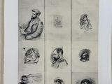 an image of a drawing of a group of people in different poses