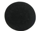 a black beret on a white background with a white background