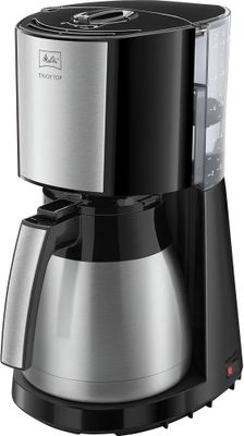 gros plan d'une cafetière sur fond blanc