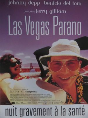 affiche du film « Las Vegas Panno », sur laquelle figure un homme portant un chapeau blanc et des lunettes de soleil