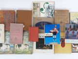 many books on the table together on the table