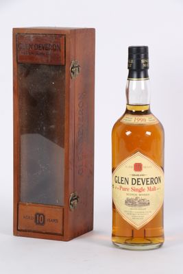 Whisky single malt écossais Glen Devvon, 10 ans d'âge