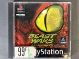 the video game beast wars is on display on the table