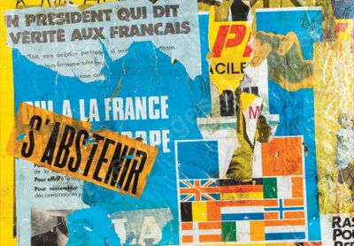 Raymond HAINS (1926-2005) Sans titre (c.1975/76)