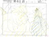 un dessin représentant un homme et une femme devant un tableau