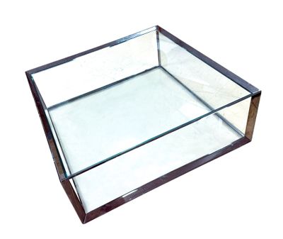 ROCHE BOBOIS, Luigi Gorgoni designer, table basse métallica,…