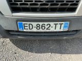 a close up of a car with a license plate on it