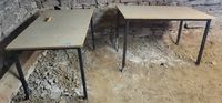 2 tables rectangulaires
