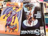 many comic books on the table together on the table