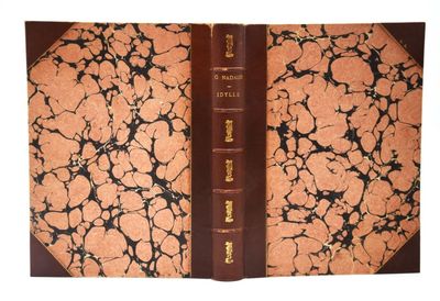 Gustave Nadaud. Une idylle, avec onze planches hors-texrte d… - Photo 1