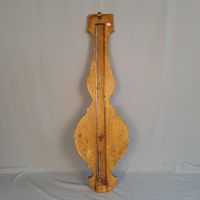 Ancien baromètre-thermomètre mural en bois sculpté de style … (photo 3)