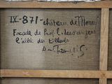 a message written on the wall of an old building