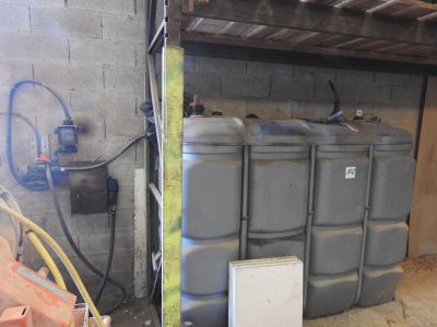 Cuve à fioul et son distributeur capacité 2000 l de marque S…