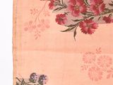 a piece of cloth with a floral design on it