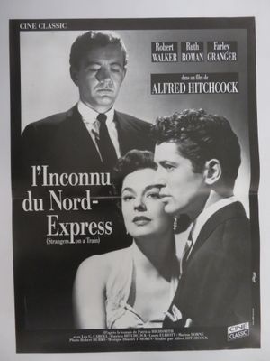 Affiche française du film « L'Incomu du Nord Express »