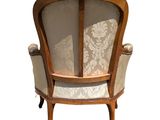 a chair that is sitting on a white background