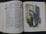 an open book with a picture of a man and a woman