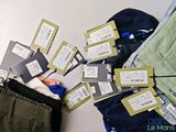 a pile of luggage that is sitting on the floor
