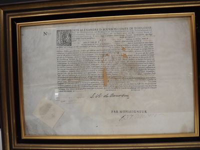 framed photograph of a document of the declaration of the declaration of the united states