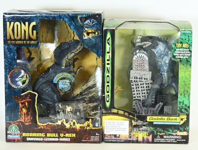 two boxes of action figures in the same box