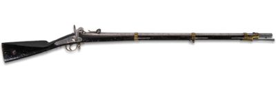 un gros plan d'un pistolet sur un fond blanc avec un fond blanc