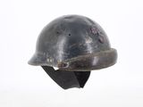 a helmet that is sitting on top of a table