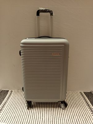 a piece of luggage that is sitting on the floor