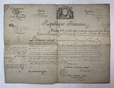 an old document with a picture of a man on it
