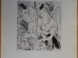an image of a drawing of two women sitting on a couch