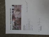 a piece of paper that has a picture of a person on it