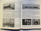 an open book with pictures of military planes on it