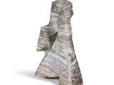 marble sculpture of a man and woman on a white background
