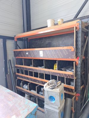 A65 : Rack comprenant 2 échelles et 8 lisses avec lot de tubes et racc - Photo 1