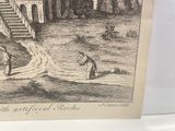 a picture of a drawing of a man and a woman in a field