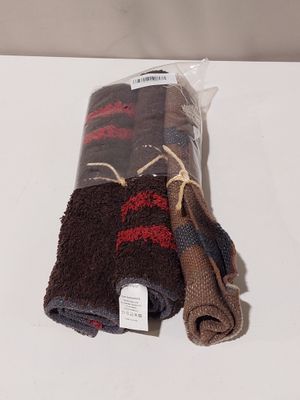 Lot de 3 - MAT - Tapis de maison - Textures bouclées et tiss…