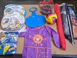 many items that are on the table ready to be packed