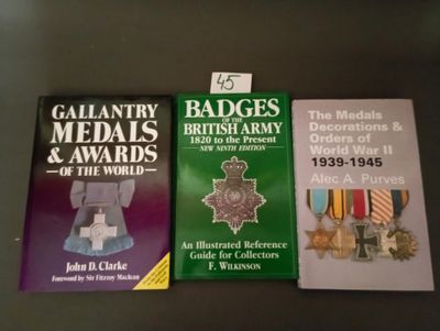 a. PURVES, Alec. A. ‘The medals, decorations & orders of wor…