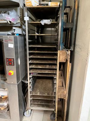 an image of a commercial kitchen with a lot of food